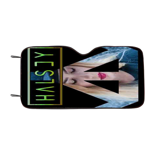Halsey Photo Shape Car Auto Sun Shade Windshield Cover