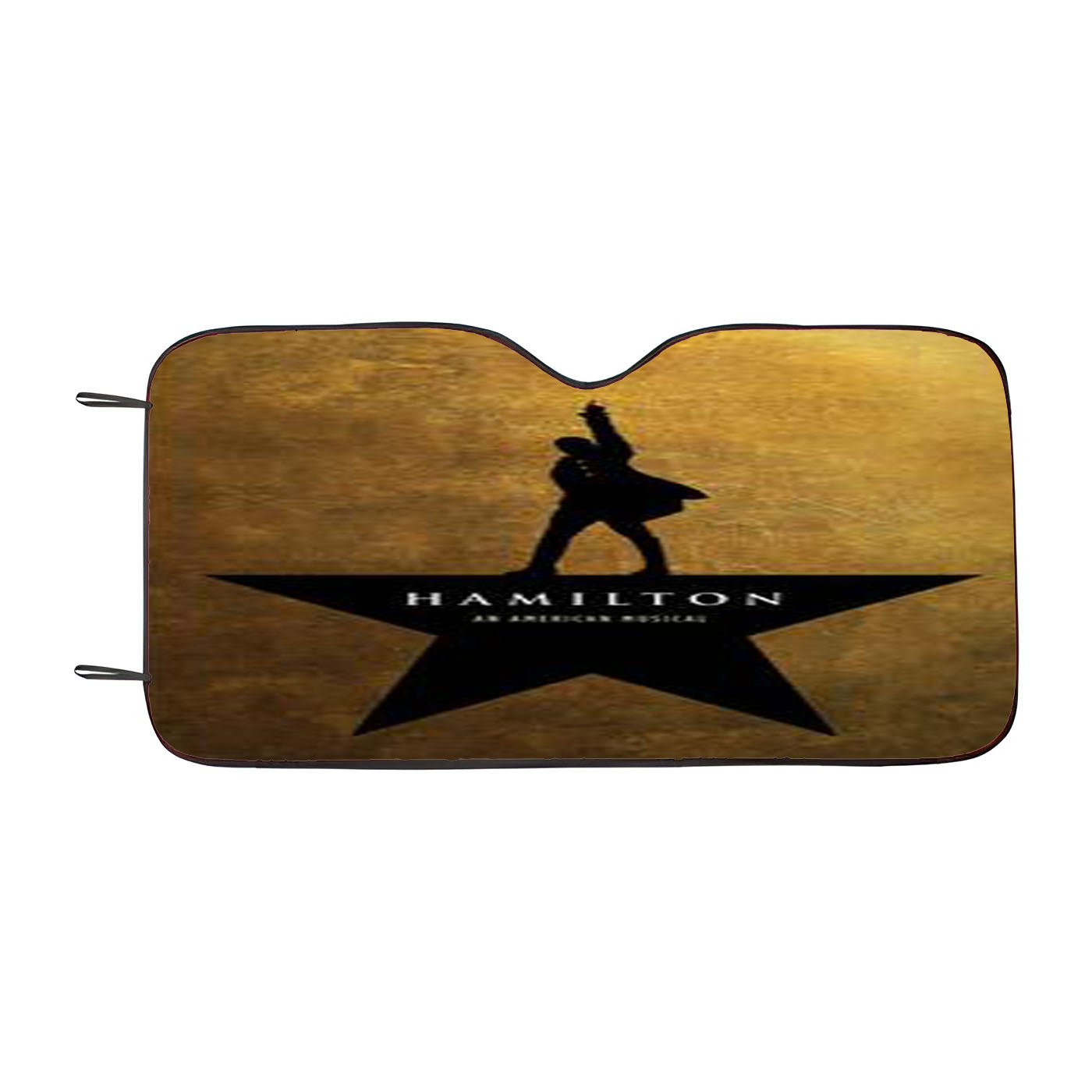 Hamilton American Musical Characters Artwork Car Auto Sun Shade Windshield Cover