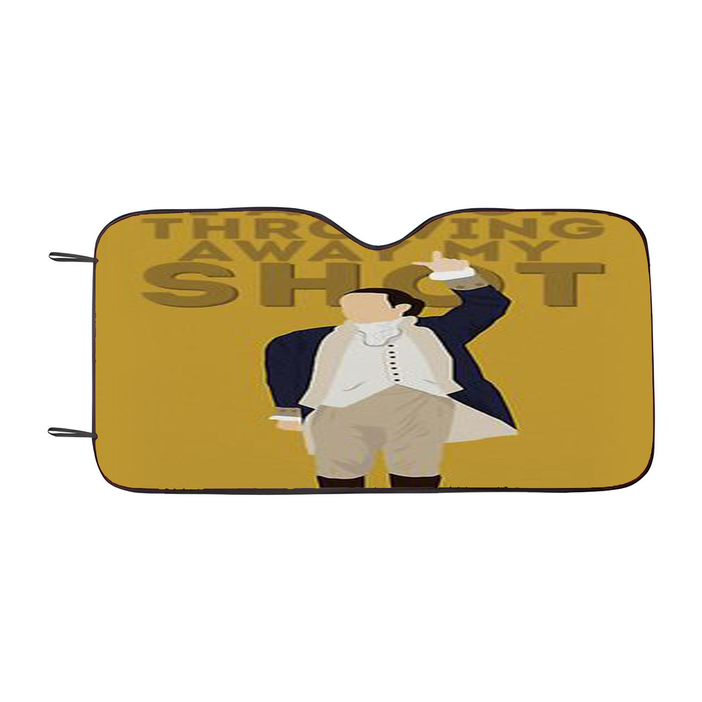 Hamilton Is My Jamilton Car Auto Sun Shade Windshield Cover