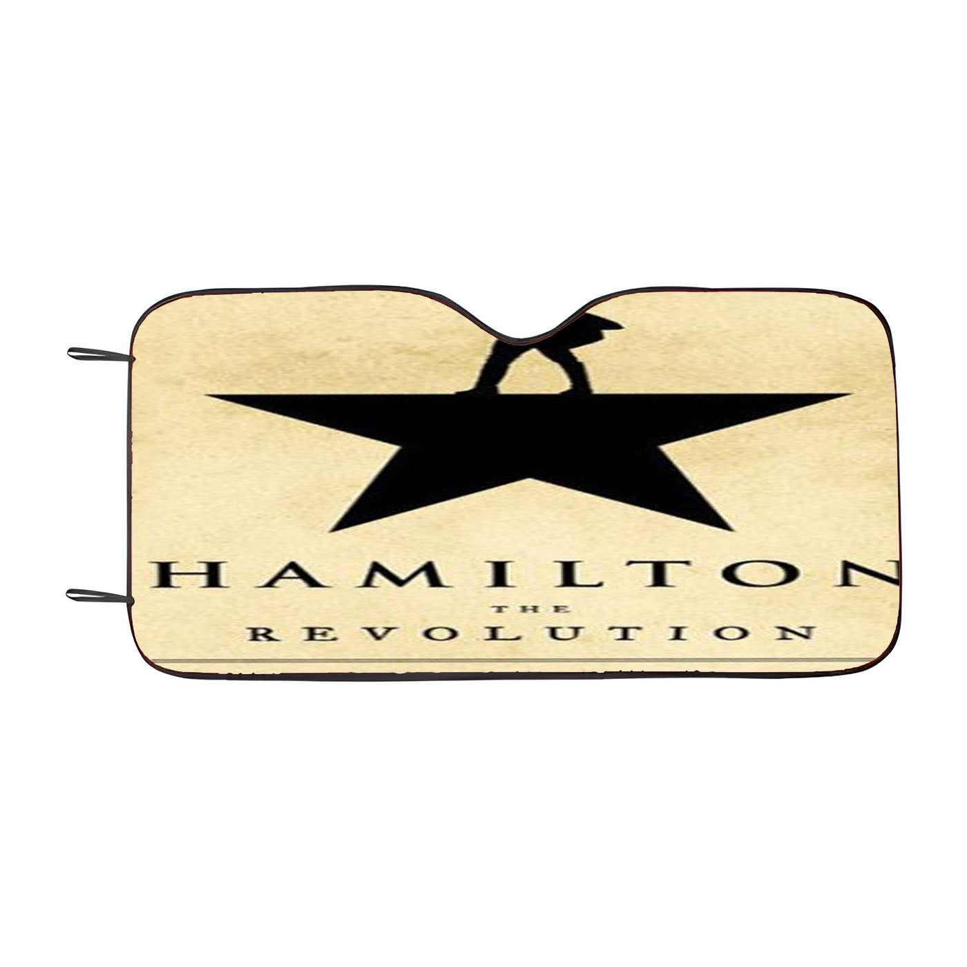 Hamilton The Ten Dollar Founding Father Car Auto Sun Shade Windshield Cover