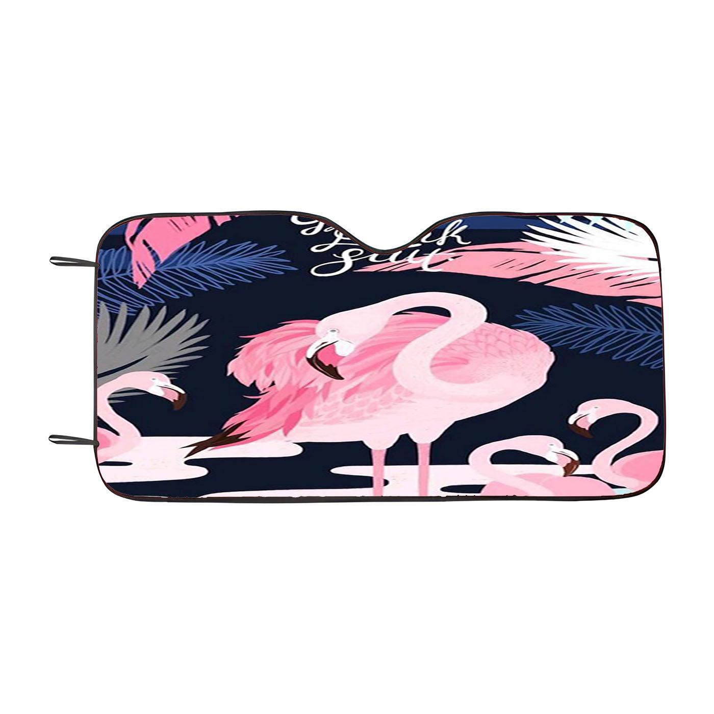 How Great Pink Suit Gatsby Flamingo Car Auto Sun Shade Windshield Cover