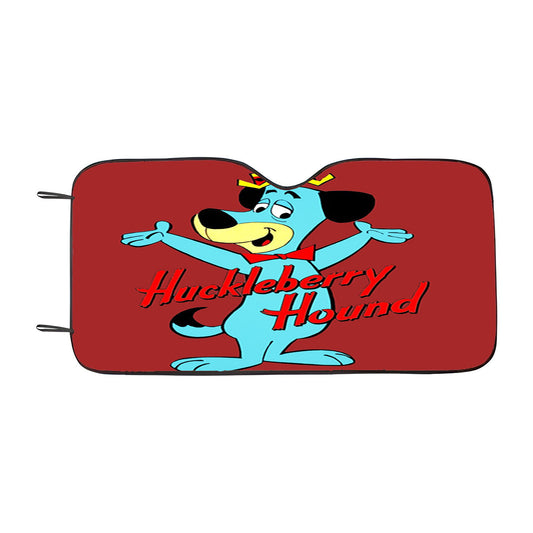 Huckleberry Hound Doggie Car Auto Sun Shade Windshield Cover