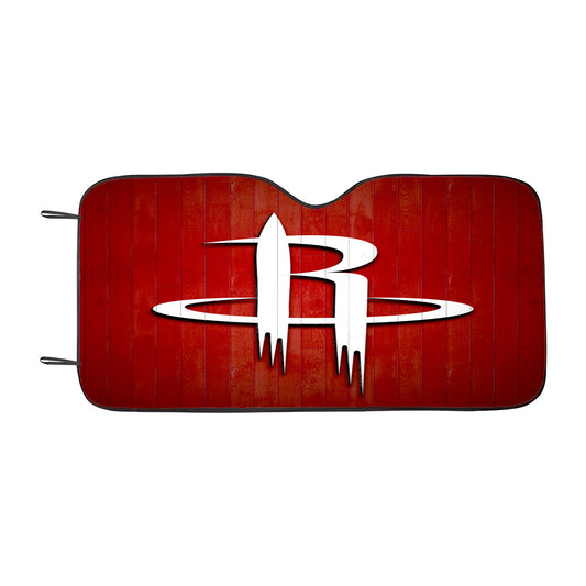Huston Rockets Hardwood Car Auto Sun Shade Windshield Cover