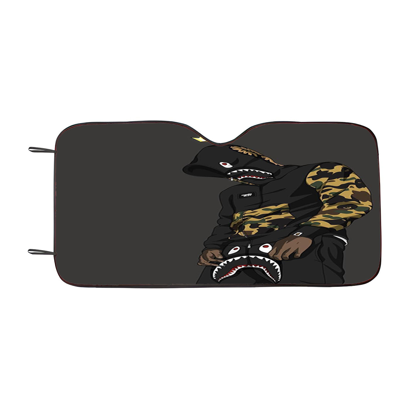 Hypebeast Bart Simpson Yellow Car Auto Sun Shade Windshield Cover