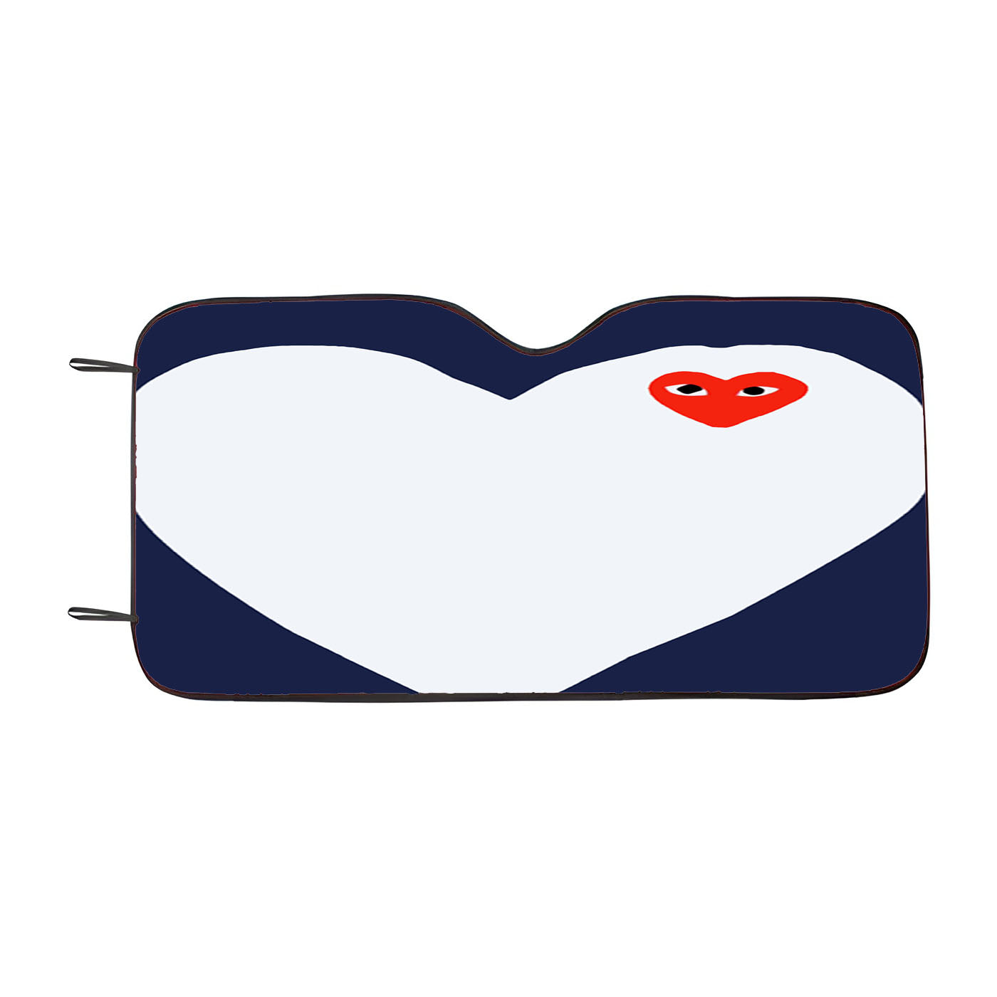 Hypebeast Heart Logo Car Auto Sun Shade Windshield Cover