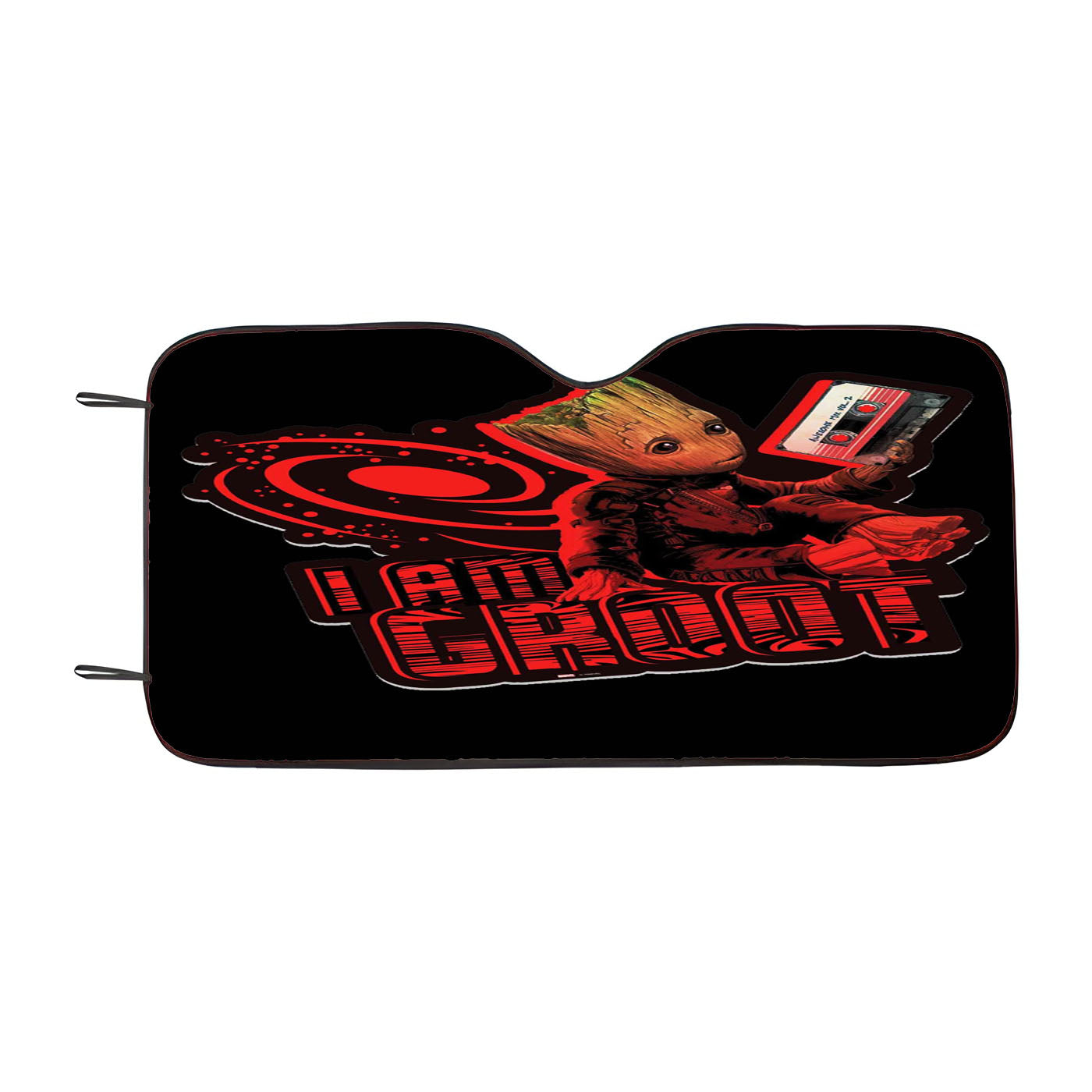 I Am Groot Art Car Auto Sun Shade Windshield Cover