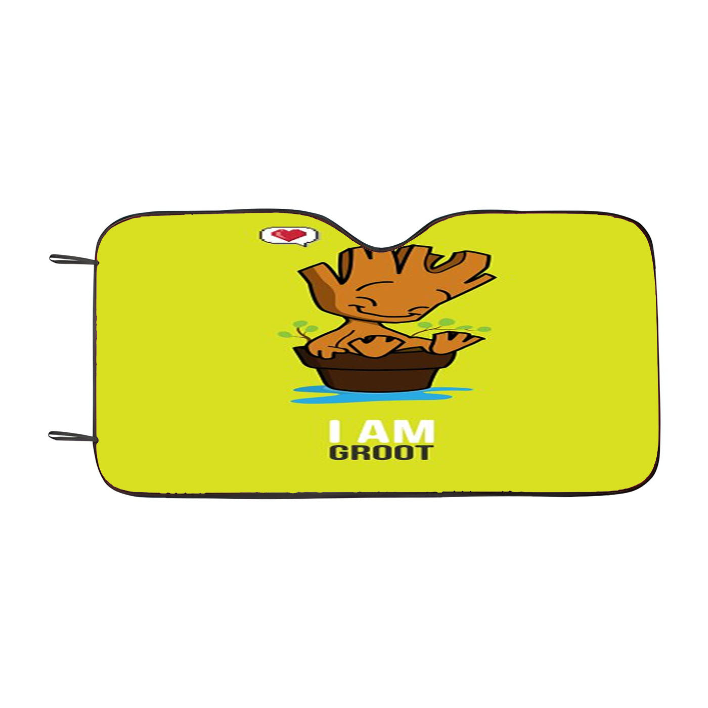 I Am Groot Plant Car Auto Sun Shade Windshield Cover