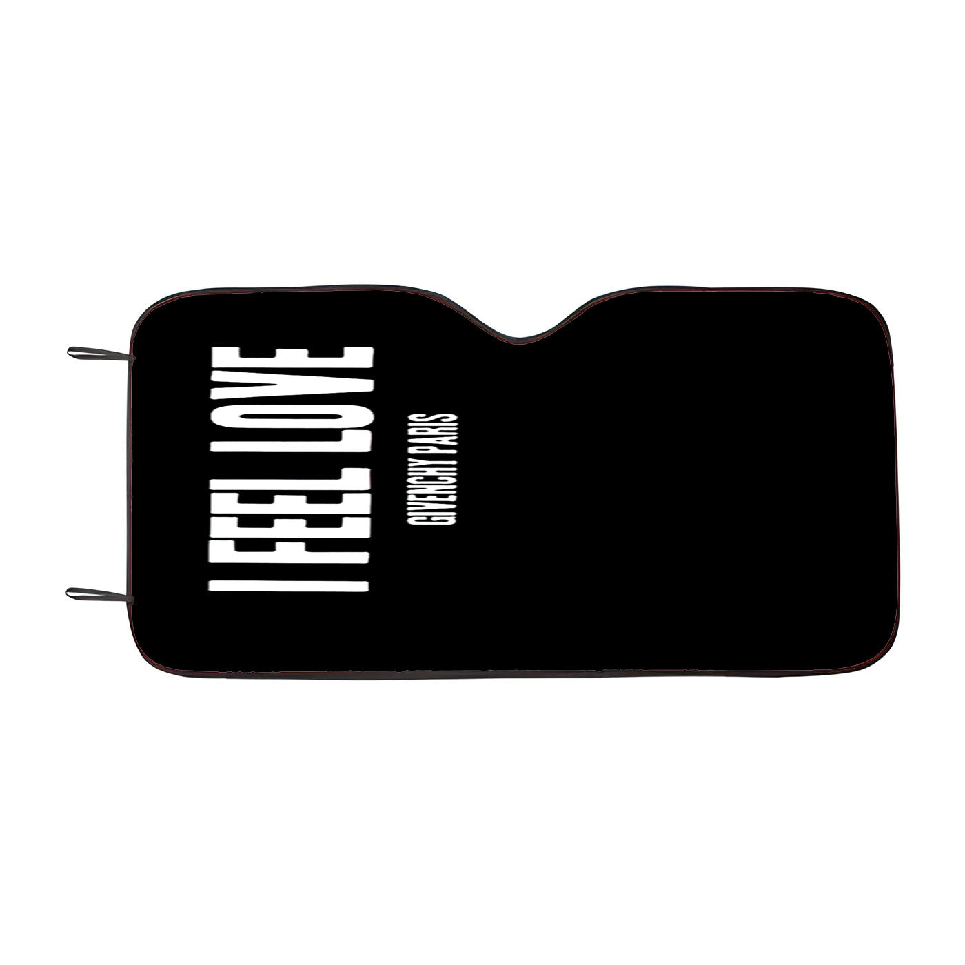 I Feel Love Givenchy Paris Wallet Car Auto Sun Shade Windshield Cover