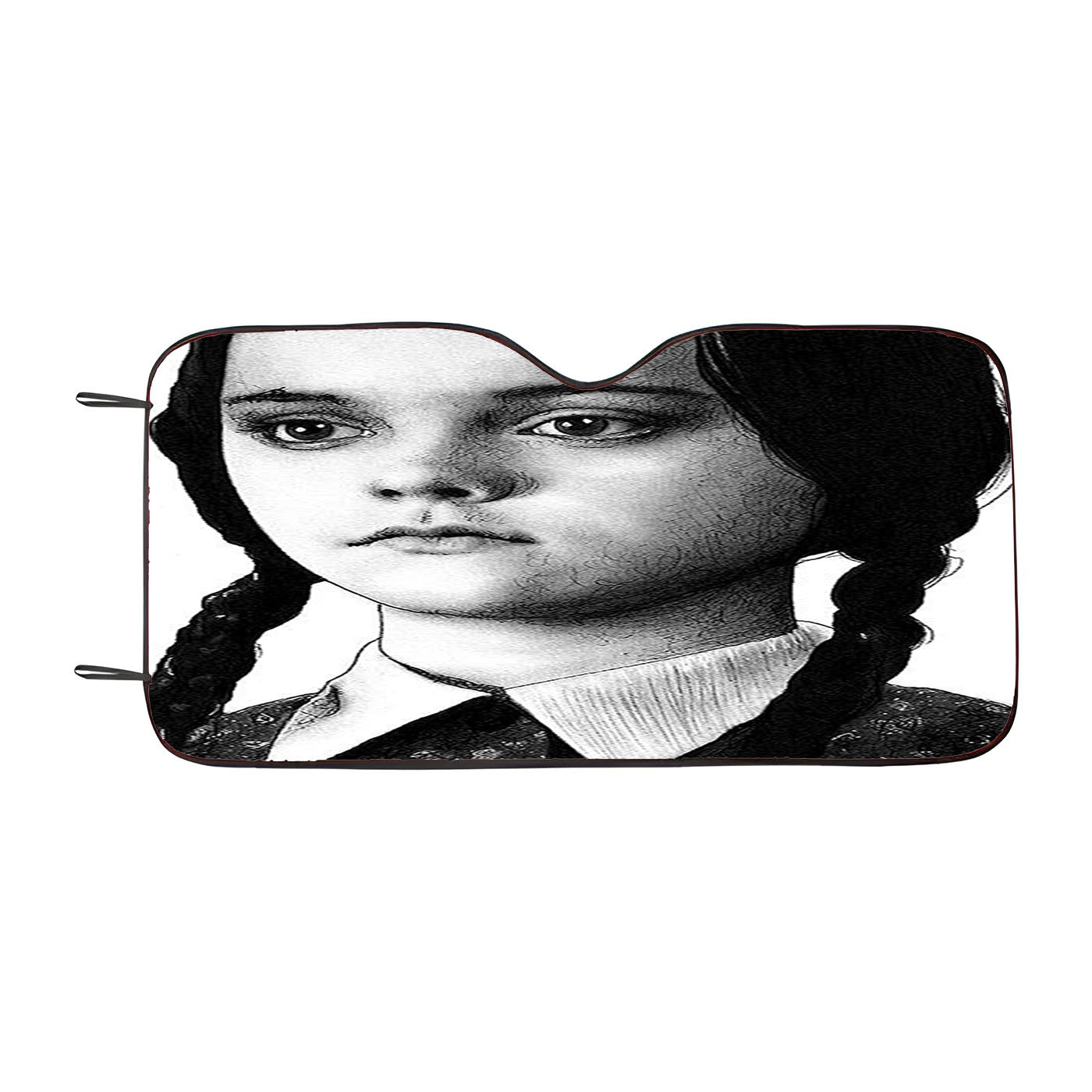 I Hate Everything Wednesday Addams Car Auto Sun Shade Windshield Cover