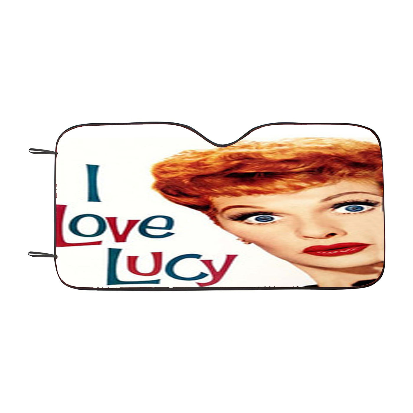 I Love Lucy Shock Face Car Auto Sun Shade Windshield Cover
