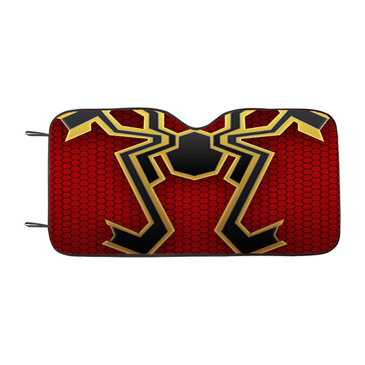 Iron Spider Car Auto Sun Shade Windshield Cover