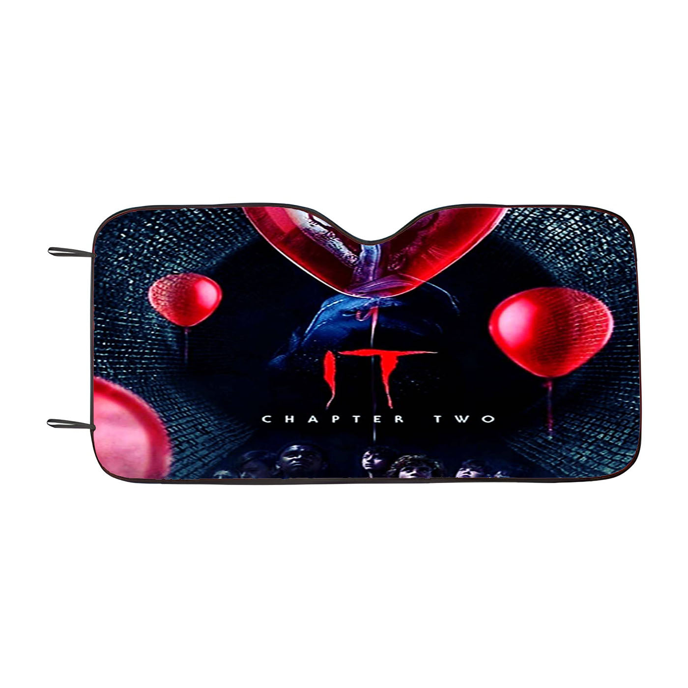 It Chapter Two Spooky Balloon Car Auto Sun Shade Windshield Cover