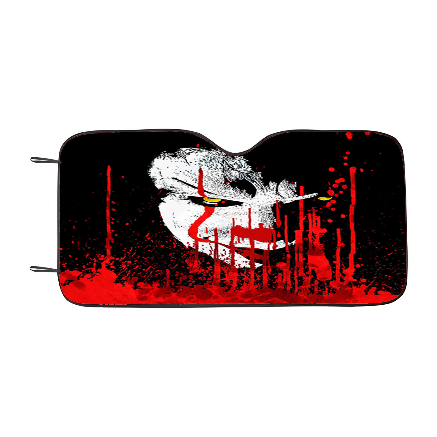 It The Clown Pennywise When You Down Here Car Auto Sun Shade Windshield Cover