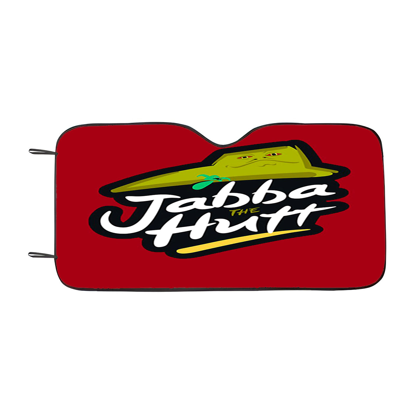 Jabba The Hut Pizza Car Auto Sun Shade Windshield Cover