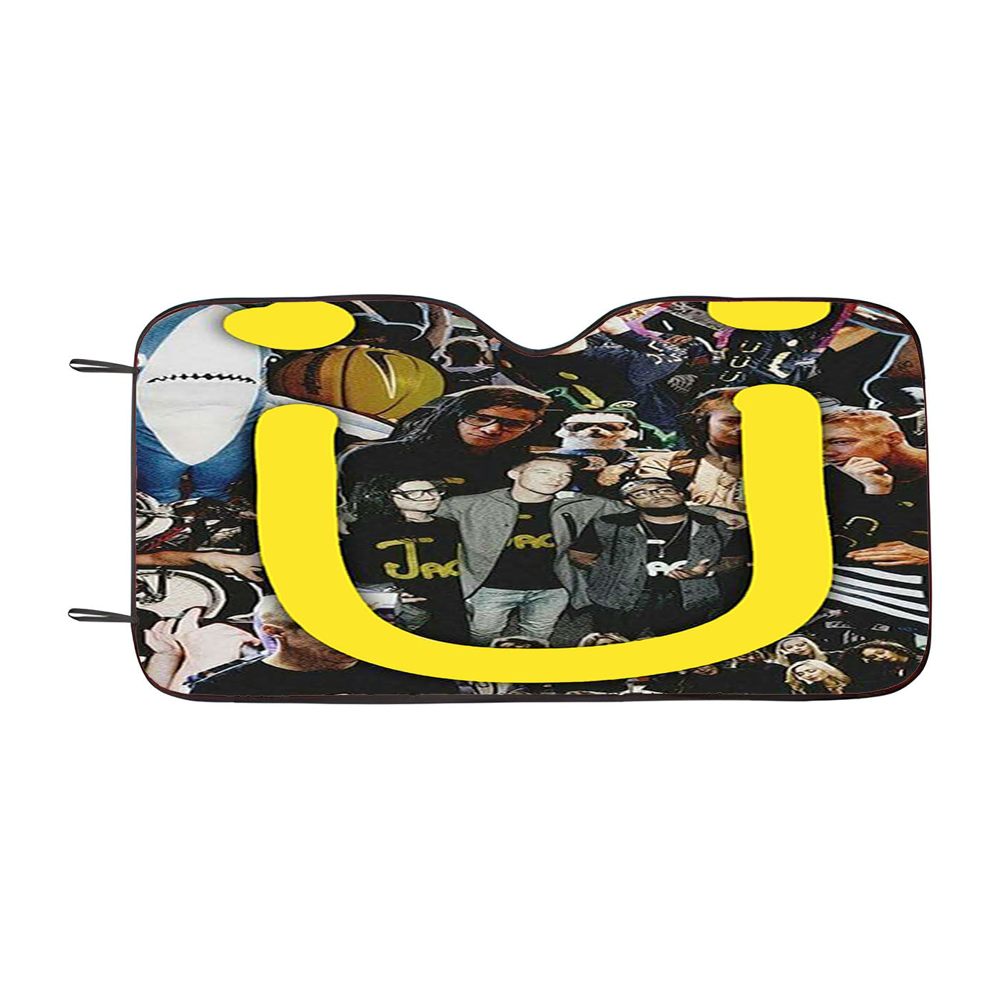 Jack U Photo Collage Car Auto Sun Shade Windshield Cover