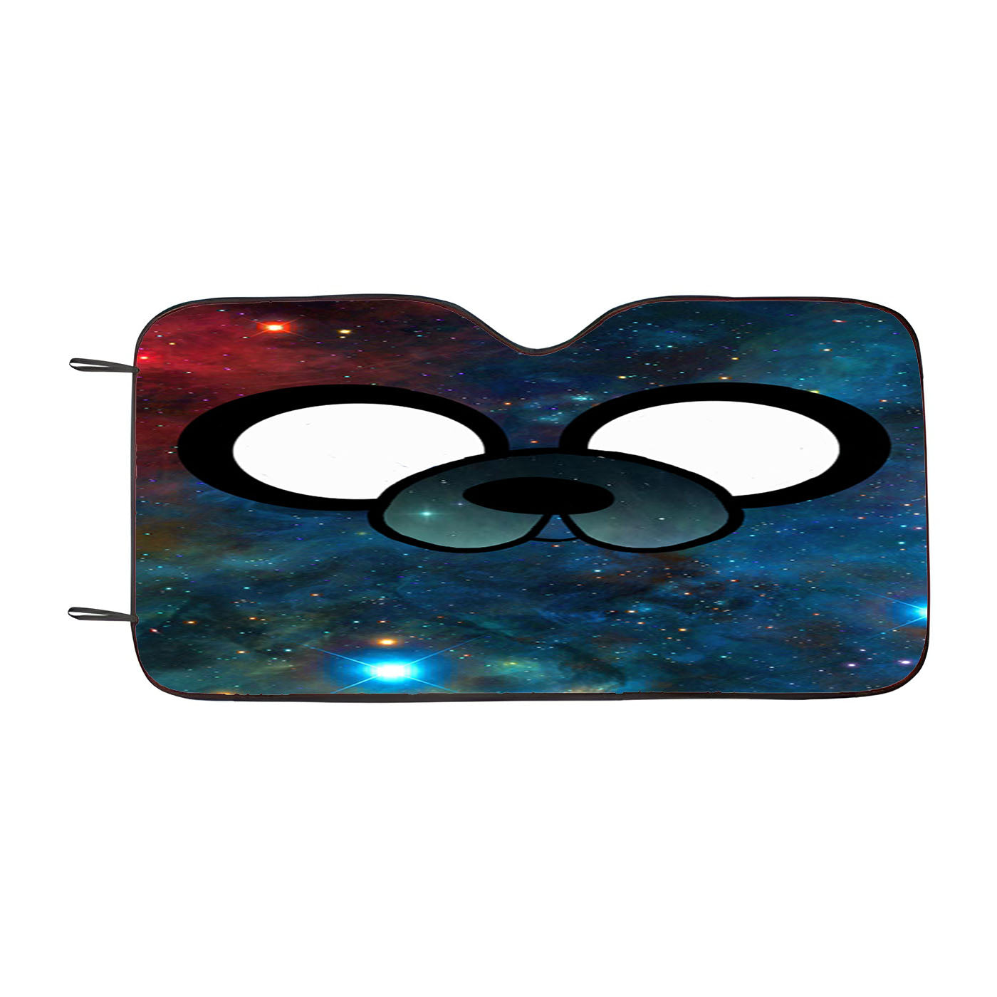 Jake Adventure Time Galaxy Car Auto Sun Shade Windshield Cover