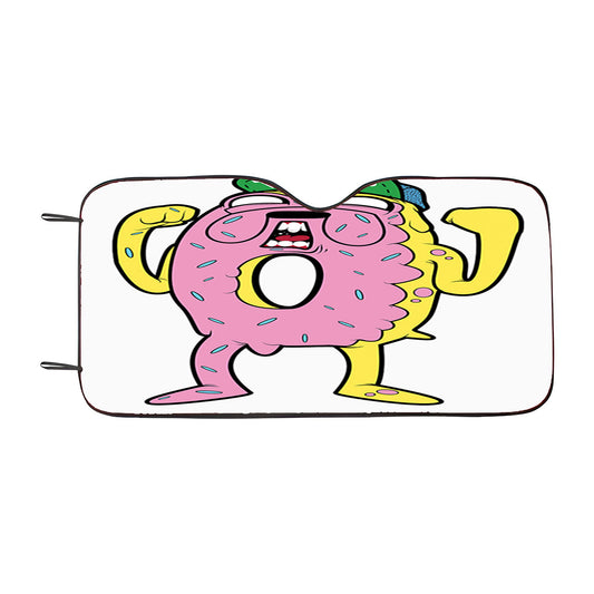 Jake Turned Up Car Auto Sun Shade Windshield Cover