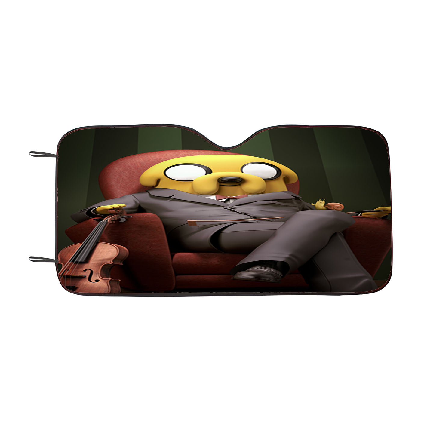 Jakefather On Behance Adventure Time Car Auto Sun Shade Windshield Cover