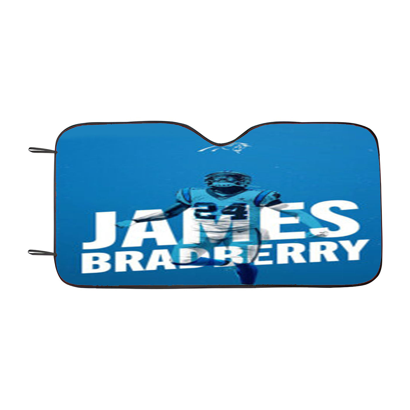 James Bradberry Carolina Panthers Car Auto Sun Shade Windshield Cover