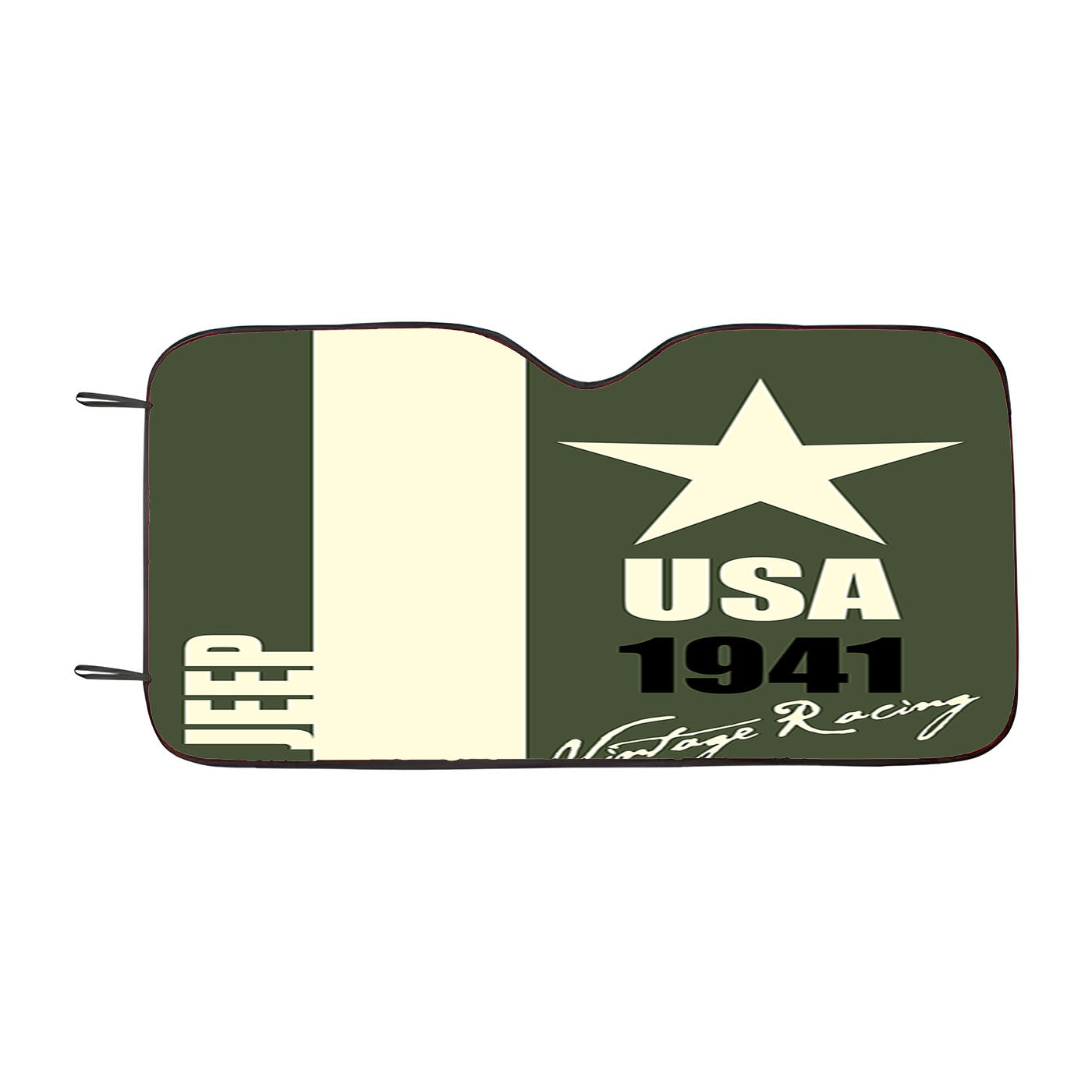 Jeep A Lot Car Auto Sun Shade Windshield Cover