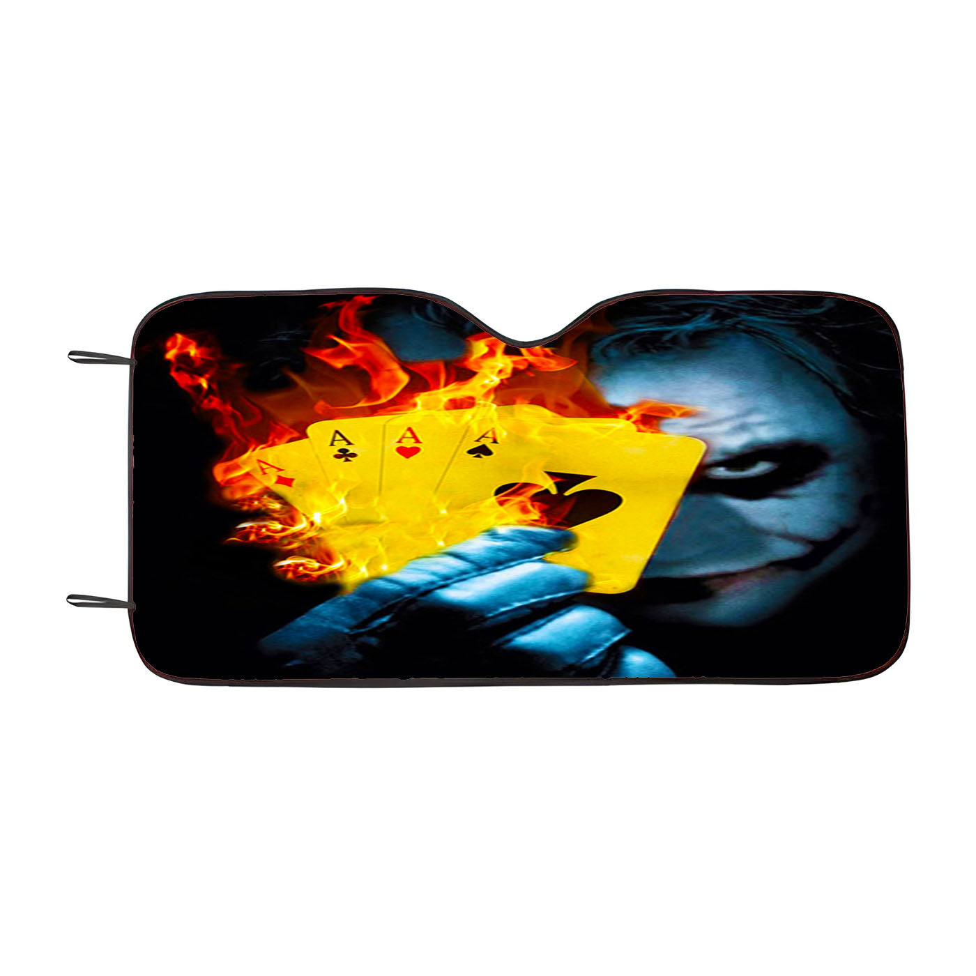 Joker Burn Car Auto Sun Shade Windshield Cover