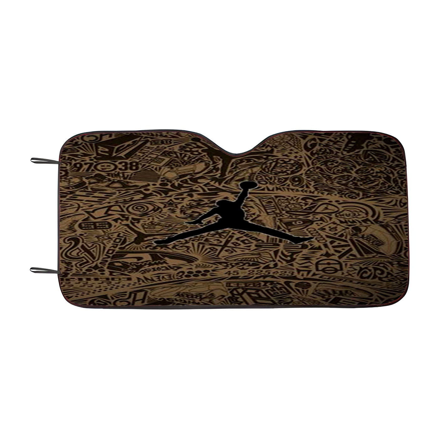 Jordan Player Nba 23 Car Auto Sun Shade Windshield Cover