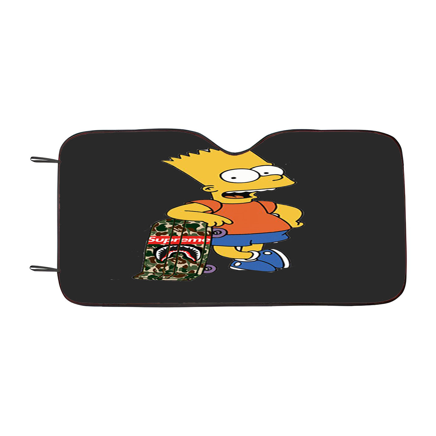 Joy Rich Bart Simpson Car Auto Sun Shade Windshield Cover