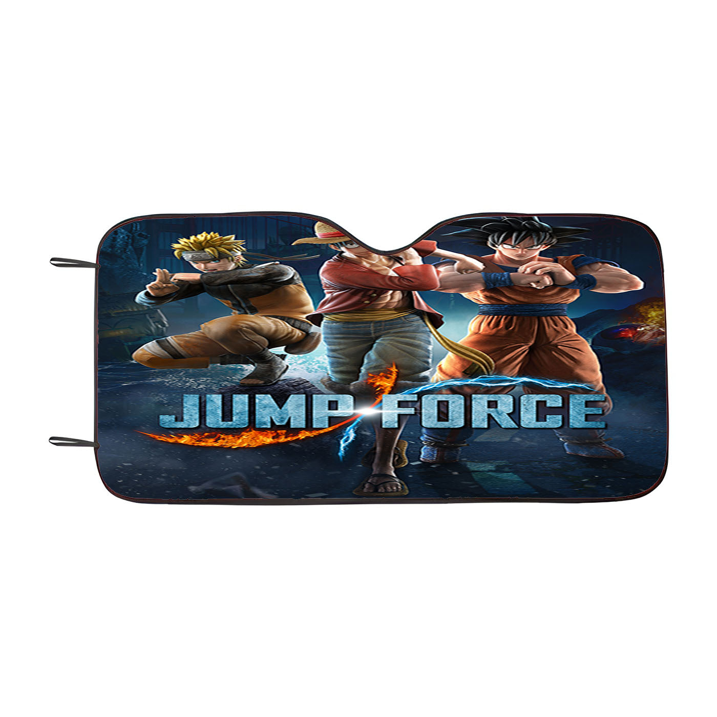 Jump Force Fighting Games Car Auto Sun Shade Windshield Cover
