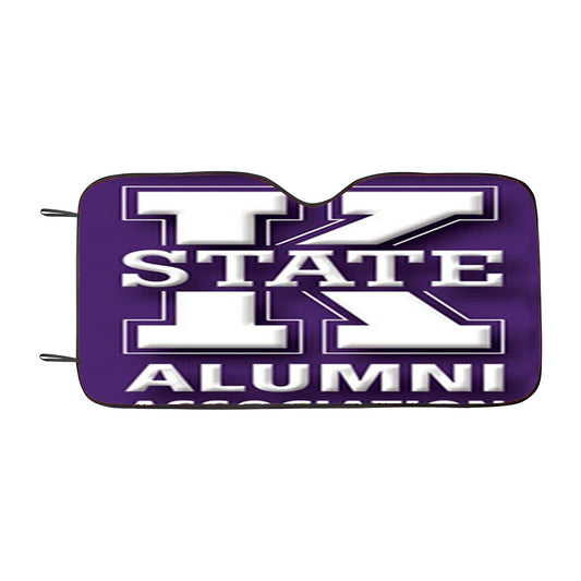 K State Alumni Car Auto Sun Shade Windshield Cover