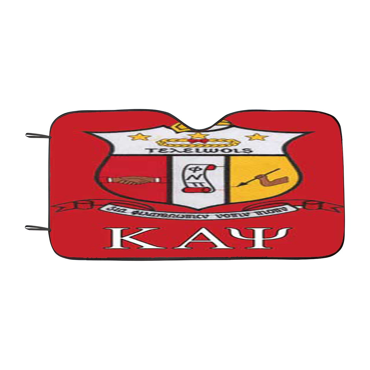 Kappa Alpha Psi Red Crest Car Auto Sun Shade Windshield Cover