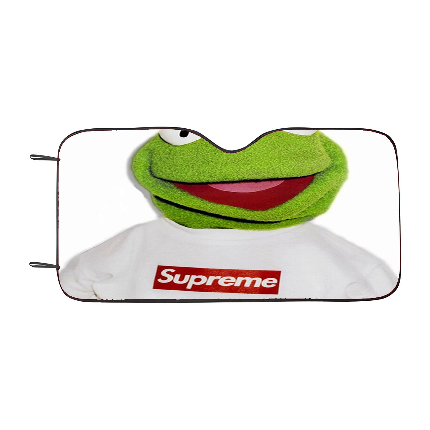 Kermit Hypebeast Green Toad Car Auto Sun Shade Windshield Cover