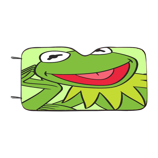 Kermit The Frog Doll Vector Car Auto Sun Shade Windshield Cover