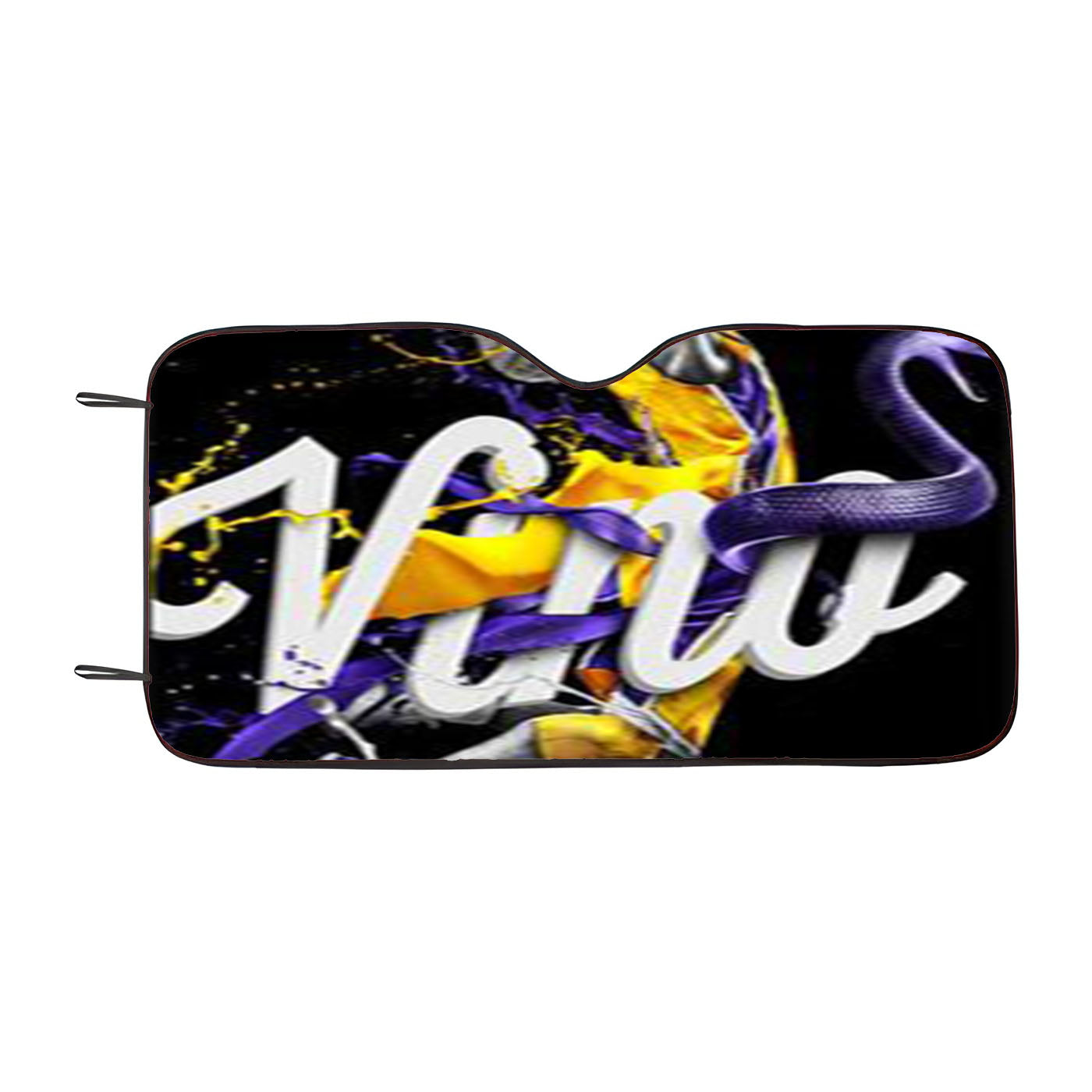 Kobe Bryant Herovillain Collage Car Auto Sun Shade Windshield Cover
