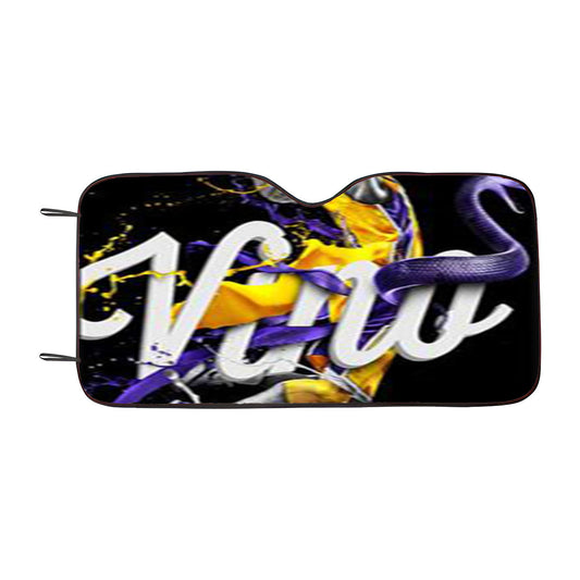 Kobe Bryant Herovillain Collage Car Auto Sun Shade Windshield Cover