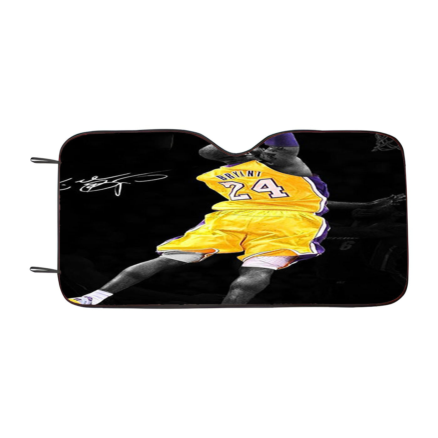 Kobe Bryant Slam Dunk Car Auto Sun Shade Windshield Cover