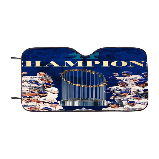 La Dodgers Champions Car Auto Sun Shade Windshield Cover
