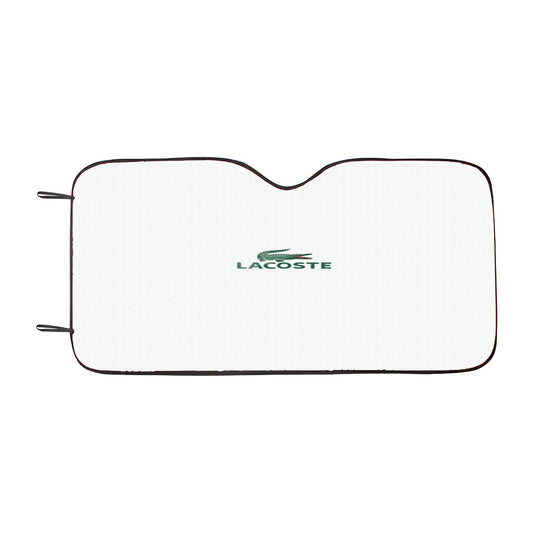Lacoste Crocodile Logo Car Auto Sun Shade Windshield Cover