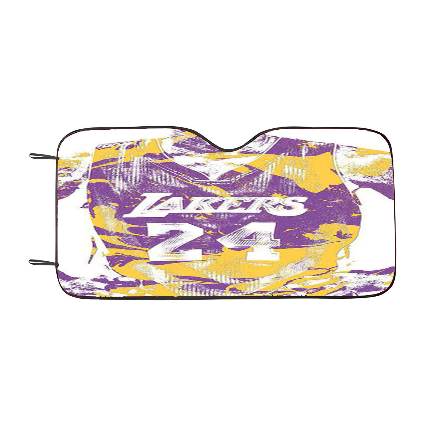 Lakers Kobe Bryant Overlay Style Car Auto Sun Shade Windshield Cover
