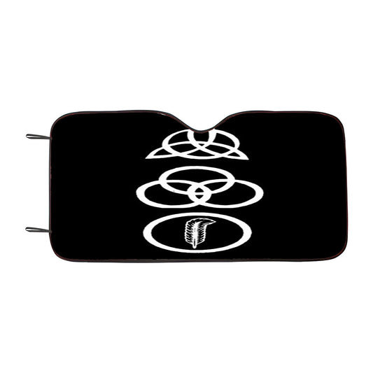 Led Zeppelin 4 Car Auto Sun Shade Windshield Cover