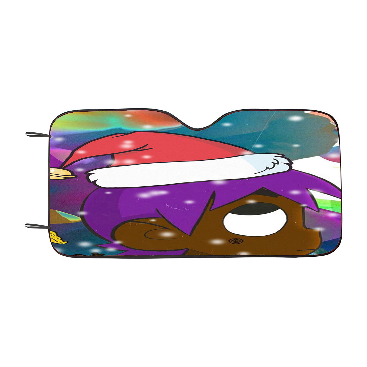 Lil Uzi Christmas Santa Car Auto Sun Shade Windshield Cover