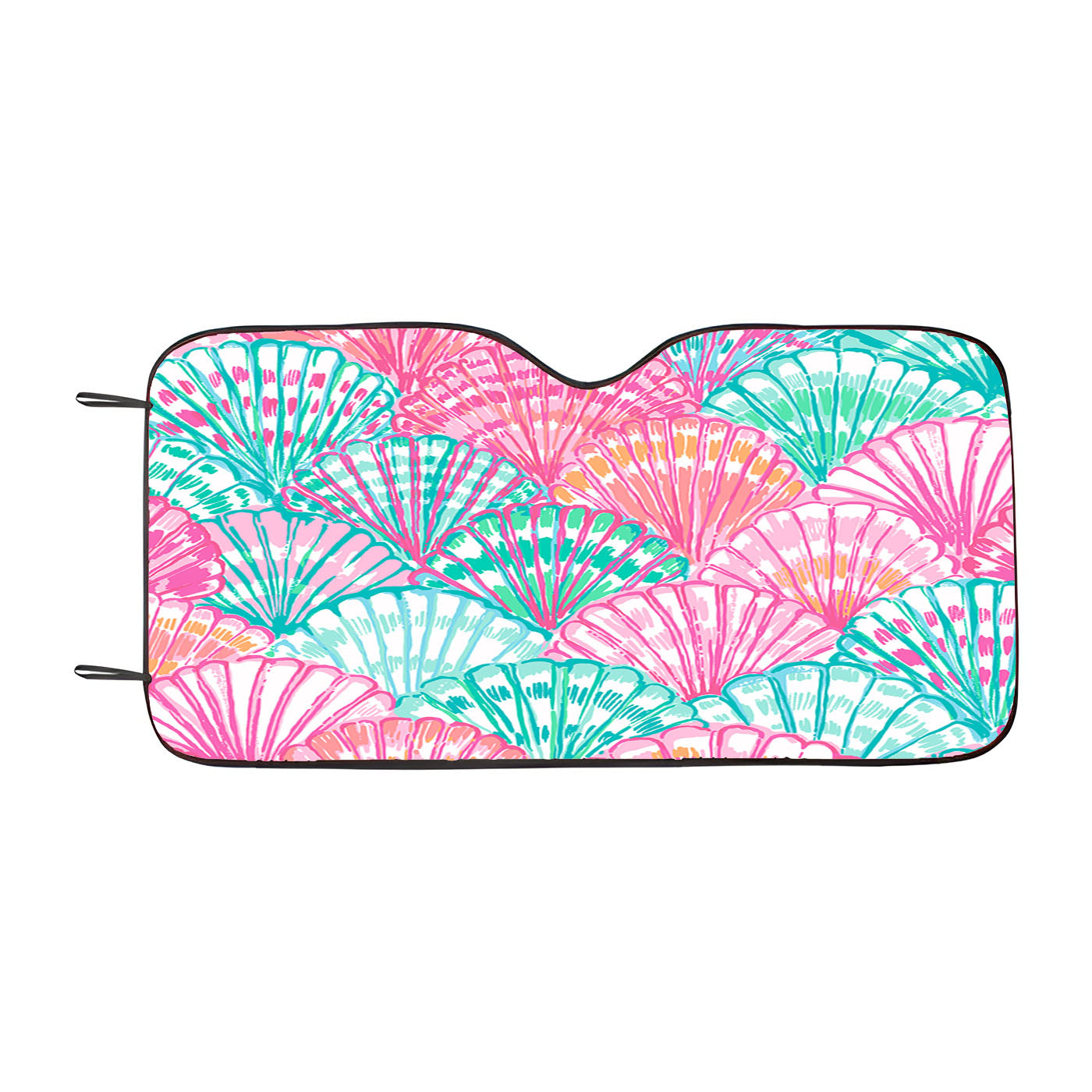 Lilly Pulitzer Oh Shello Car Auto Sun Shade Windshield Cover