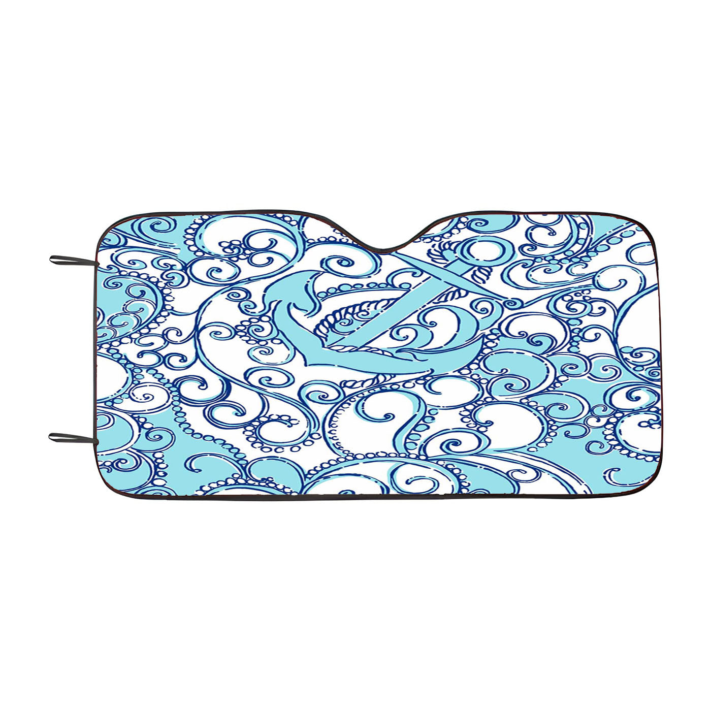 Lilly Pulitzer Summer Shape Up Or Ship Car Auto Sun Shade Windshield Cover