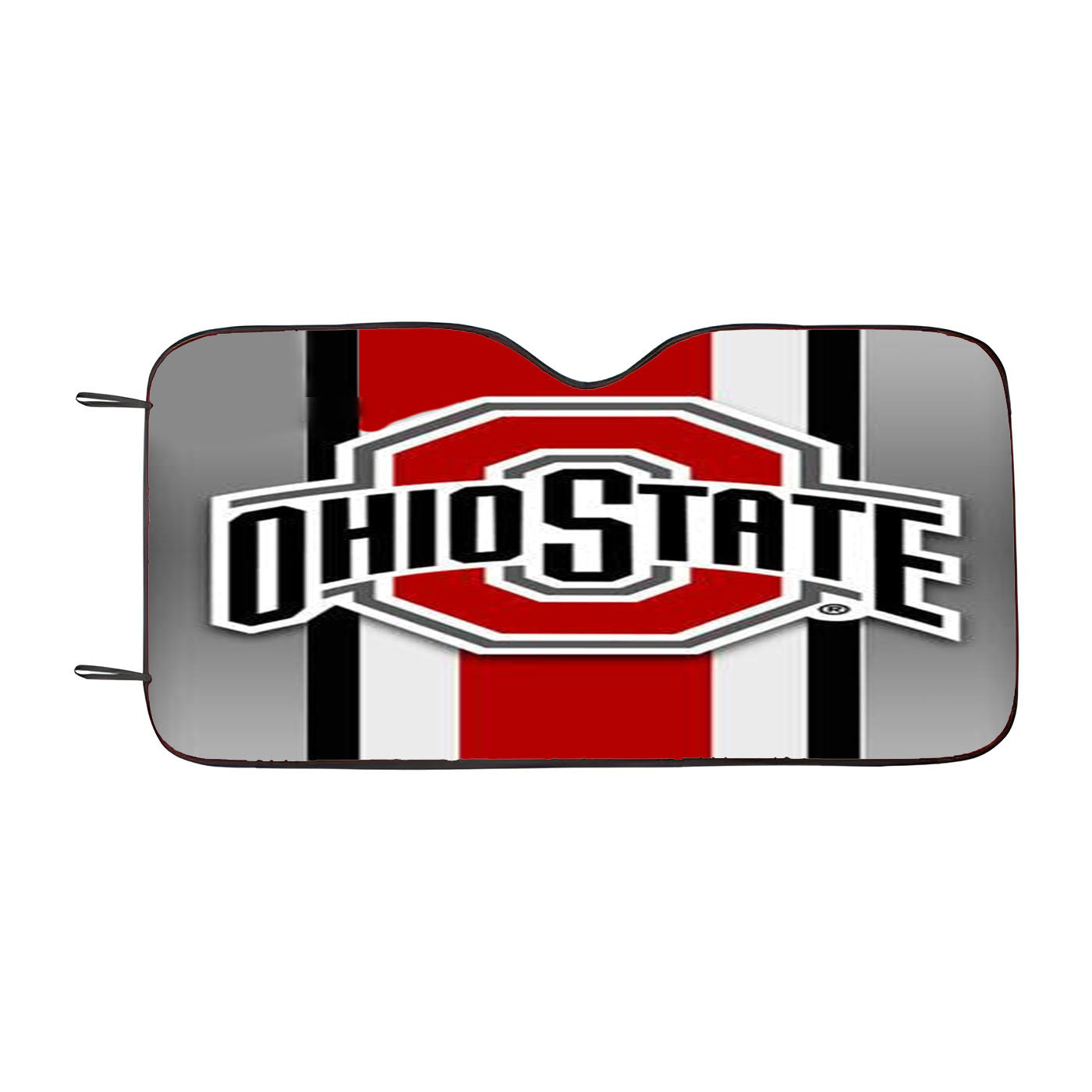 Logo Ohio State Buckeyes Car Auto Sun Shade Windshield Cover