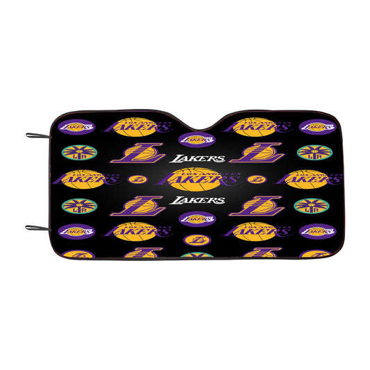 Los Angeles Lakers Logo Pattern Car Auto Sun Shade Windshield Cover