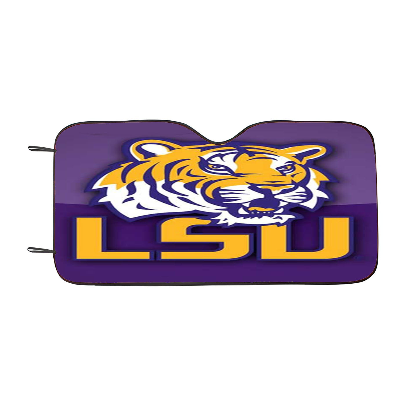 Lsu Tigers 3 Car Auto Sun Shade Windshield Cover