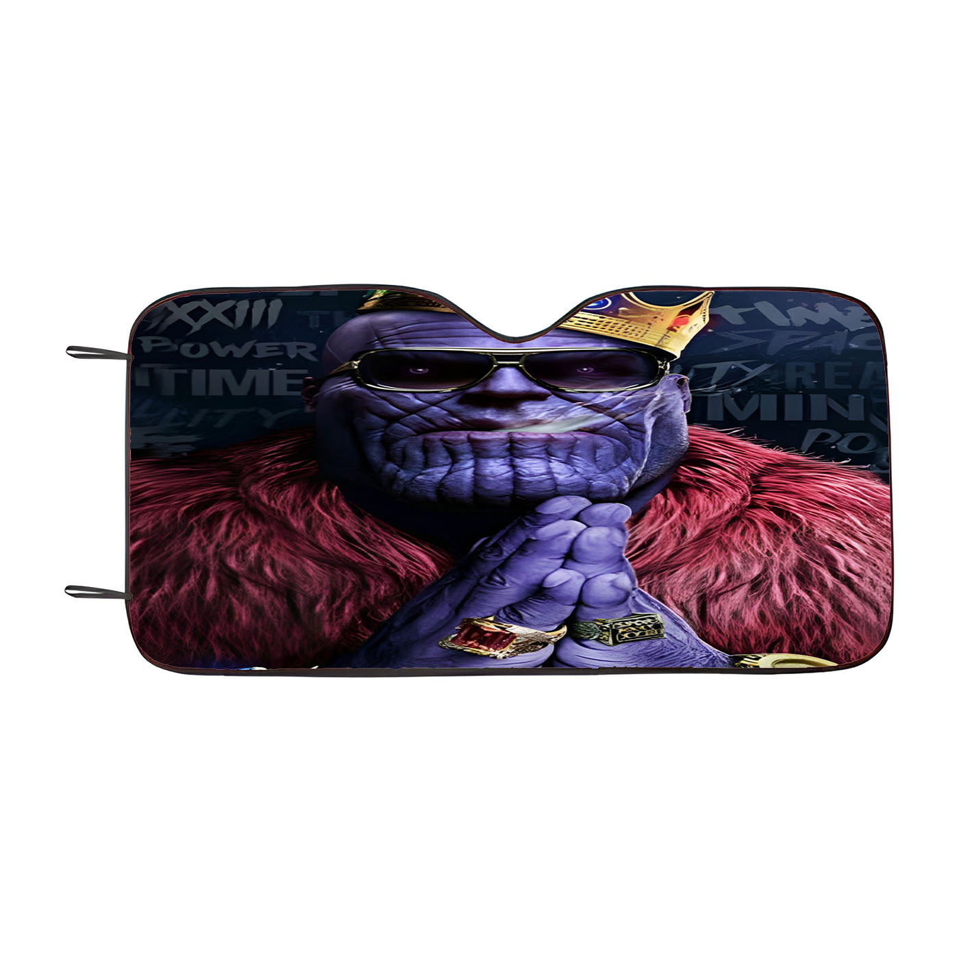 Marvel King Thanos Car Auto Sun Shade Windshield Cover