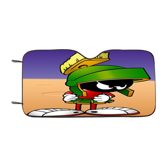 Marvin The Martian Looney Tunes Car Auto Sun Shade Windshield Cover
