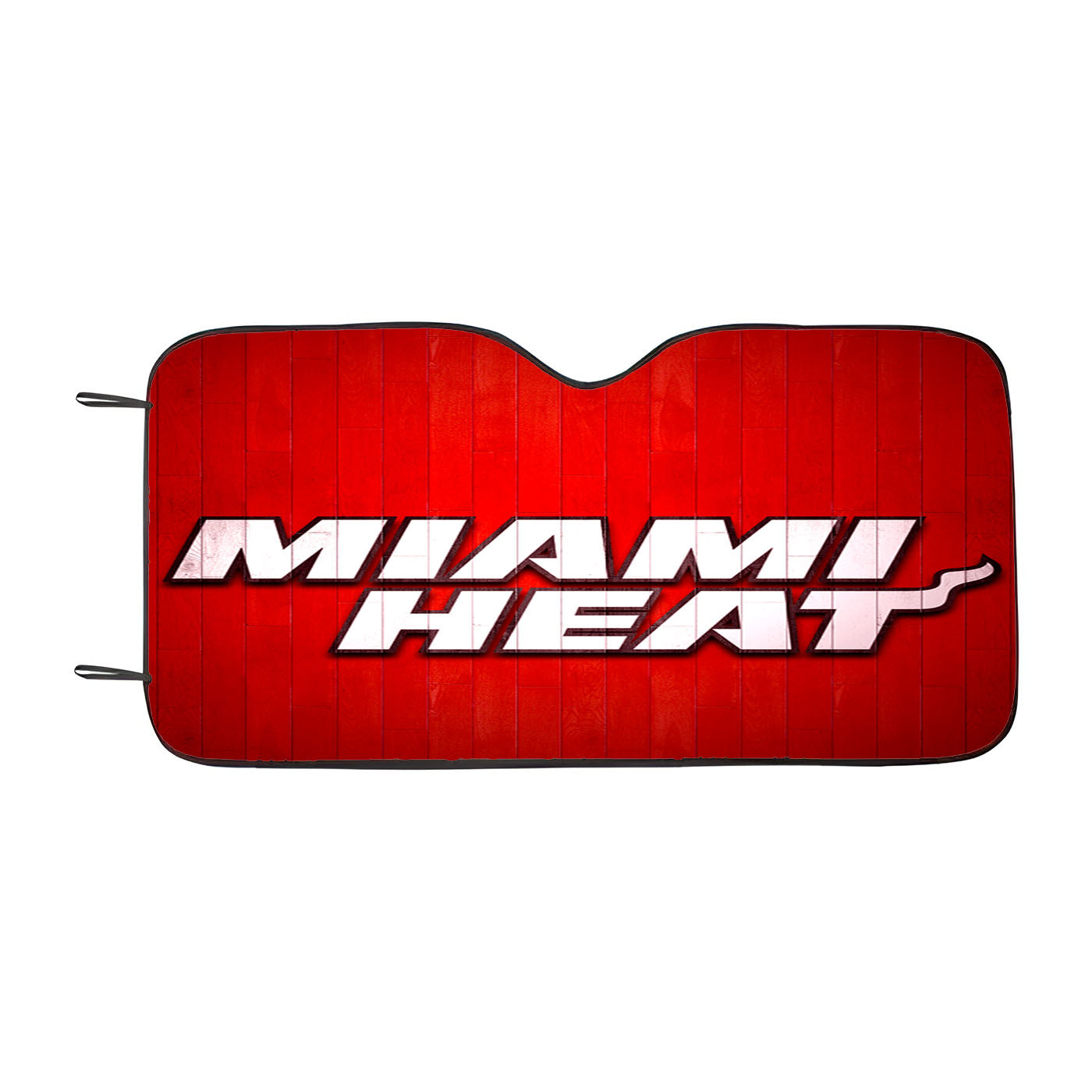 Miami Heat Hardwood Car Auto Sun Shade Windshield Cover