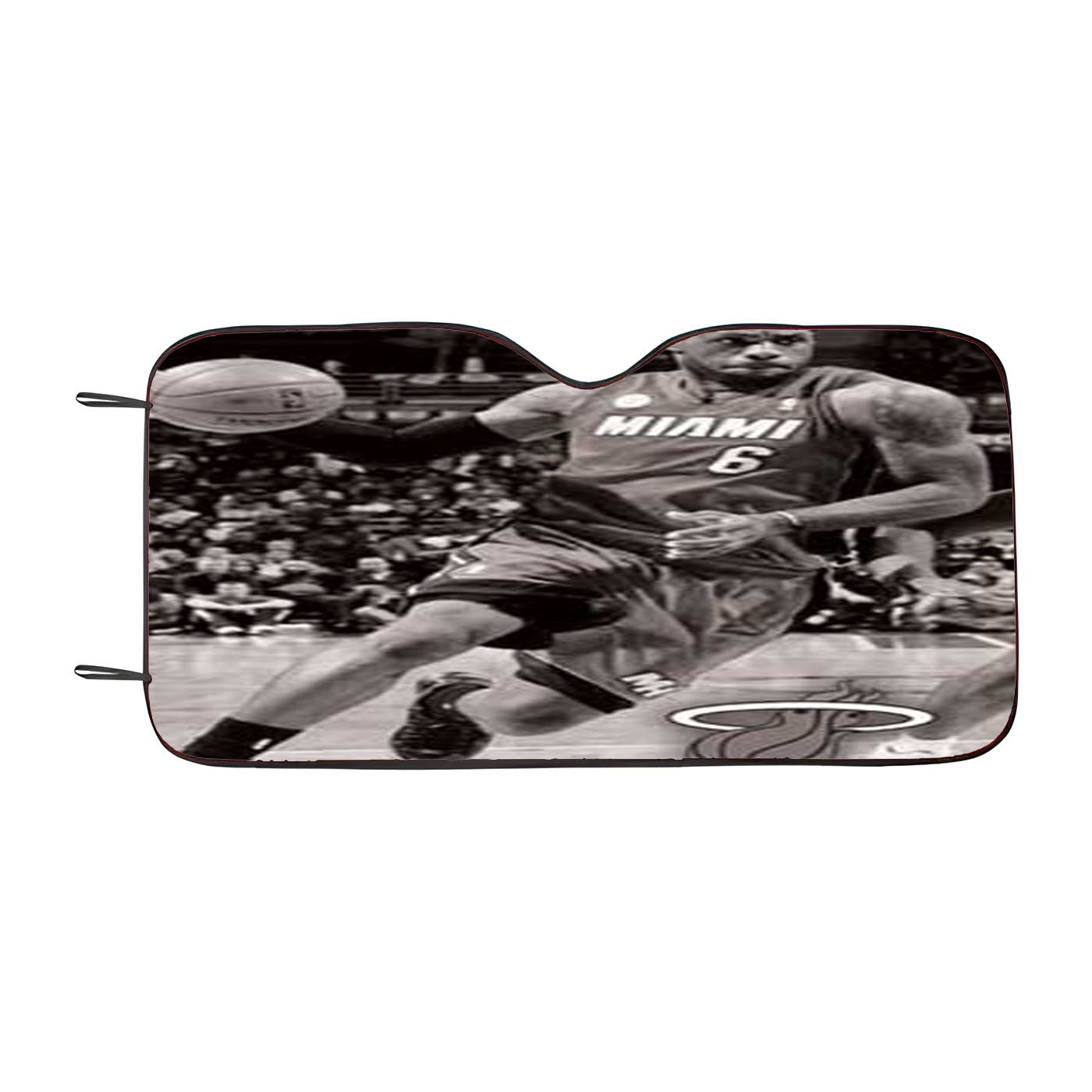 Miami Heat Logo Car Auto Sun Shade Windshield Cover