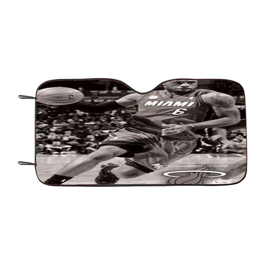 Miami Heat Logo Car Auto Sun Shade Windshield Cover